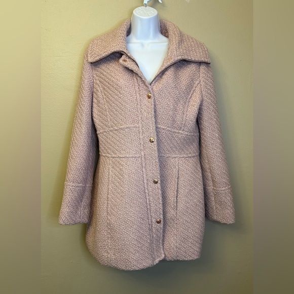 Jessica Simpson Wool Blend Coat Size L - Picture 2 of 6